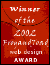 2002 FrogandToad Web Design Awards (April)
