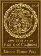 Southern Nytes Award of Elegance