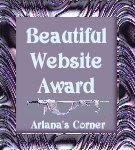 "Beautiful Website" Award