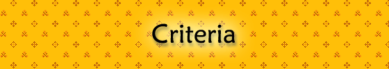 win my awards CRITERIA